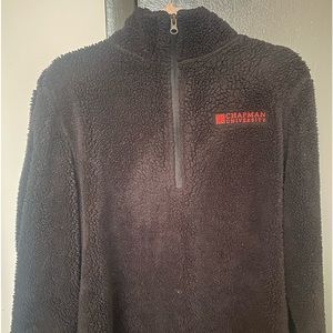 chapman university fleece jacket